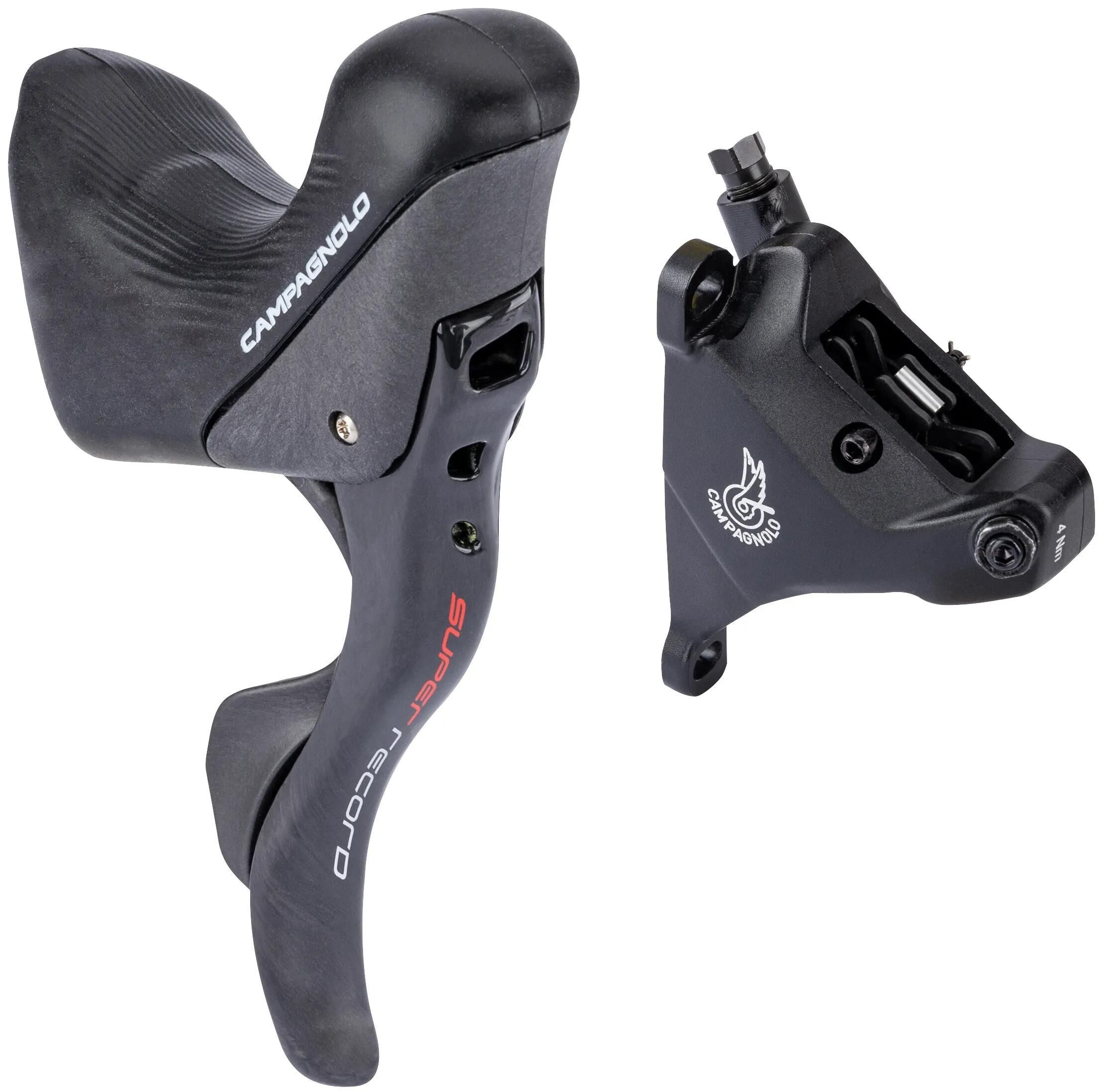 Campagnolo Scheibenbremse Super Record 12s vorn rechts 160 mm schwarz