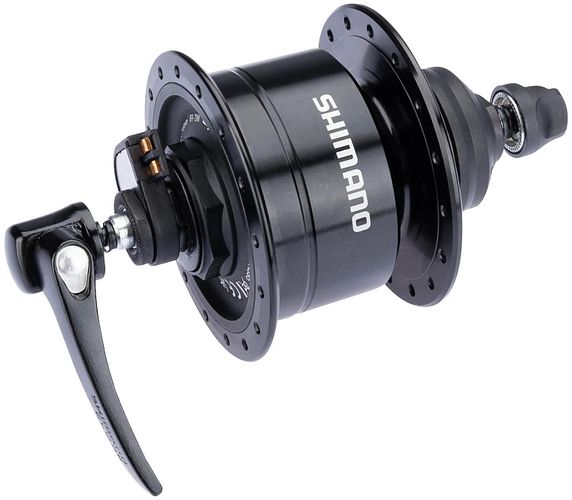 Shimano Nabendynamo DH3D72 32 Loch schwarz