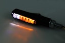 Vorschaubild HIGHSIDER smart Shorty Fin LED Blinker/Positionslicht Schwarz/Getönt 2in1, E-Geprüft (Paar)