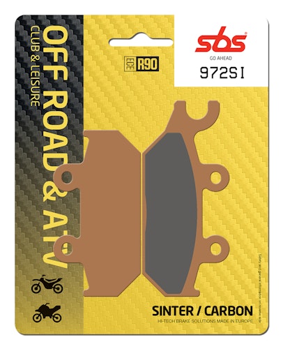 SBS Bremsbelag 972SI Offroad Sinter
