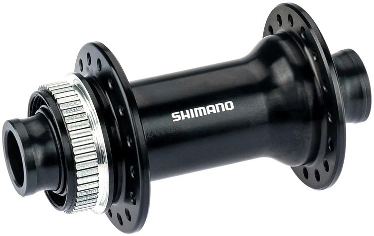 Shimano Vorderradnabe HB-TC500 32 Loch schwarz 100 mm, 15 mm Steckachse