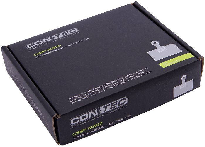CONTEC Scheibenbremsbelag DiscStop+ CBP-550 organisch, Box &agrave, 25 Paar