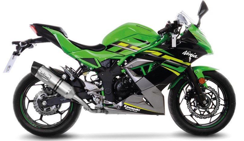 LeoVince SLIP-ON Edelstahl SBK LV ONE EVO für KAWASAKI  NINJA 125/Z 125