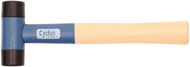 Cyclus Tools Gummihammer 280 mm blau,braun
