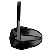 HIGHSIDER pro Lenkerendenspiegel Victory Schwarz (1Stck.)