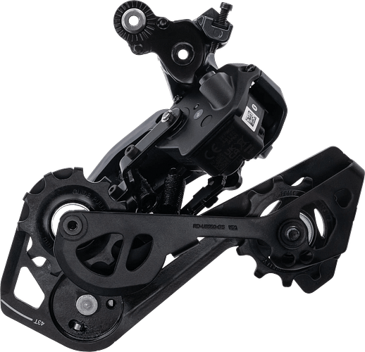 Shimano Schaltwerk CUES Di2 RD-U8050 schwarz mitte