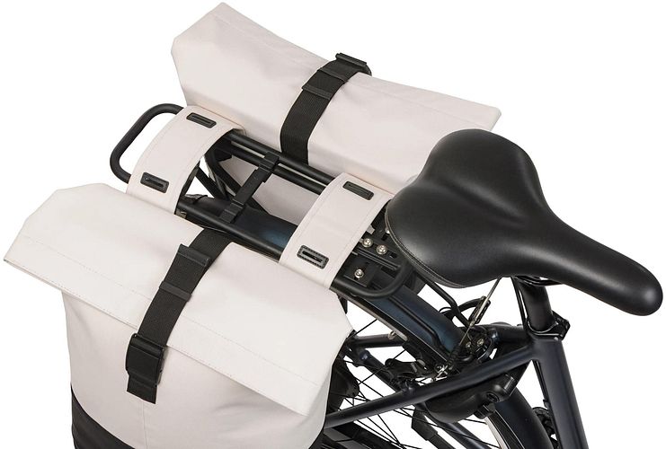 Basil Doppeltasche Cove 32 l schwarz