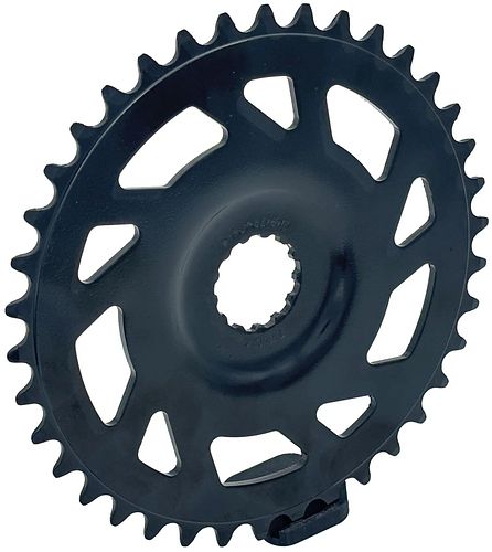 Stronglight Kettenblatt 38 Zähne schwarz 38 Zähne (Sonderposten, lose), Mod. 25