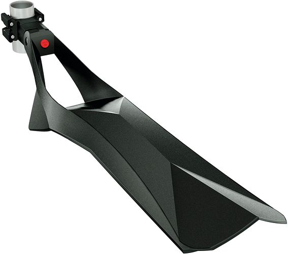 Hebie Steckschutzblech Viper X Stealth schwarz
