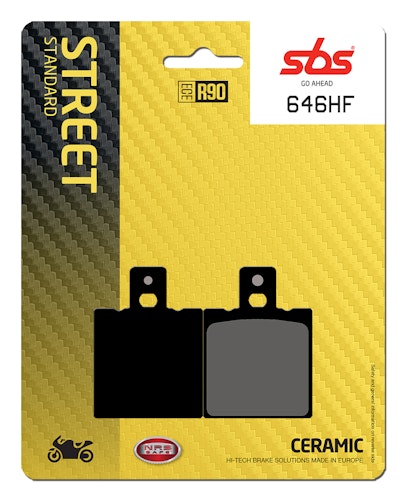 SBS Bremsbelag 646HF Street Ceramic
