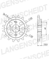 Supersprox Ritzel 525 15Z