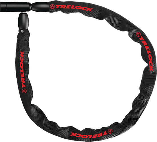Trelock Kettenschloss BC 115 60 cm schwarz