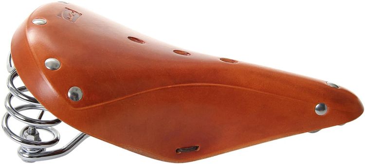 CONTEC Sattel Classic Exclusiv Trekking braun honey