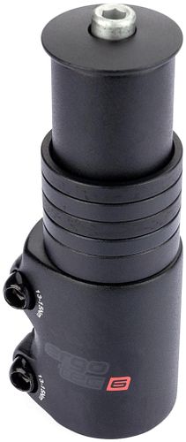 ergotec Vorbauerhöhung Ahead 3 schwarz schwarz sandgestrahlt