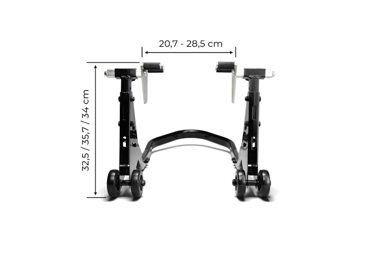 BTR höhenverstellbares Motorrad Montageständer Set