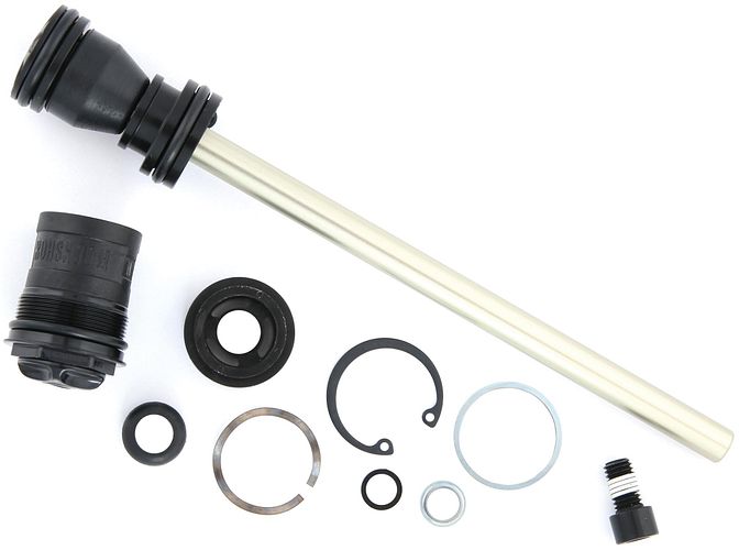 RockShox Federeinheit Solo Air 140 mm schwarz/silber