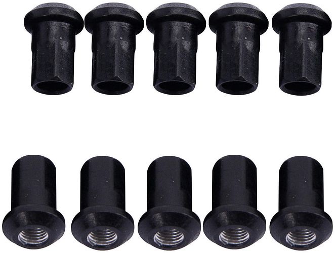 Fulcrum Speichennippel Zero DB 6 mm schwarz