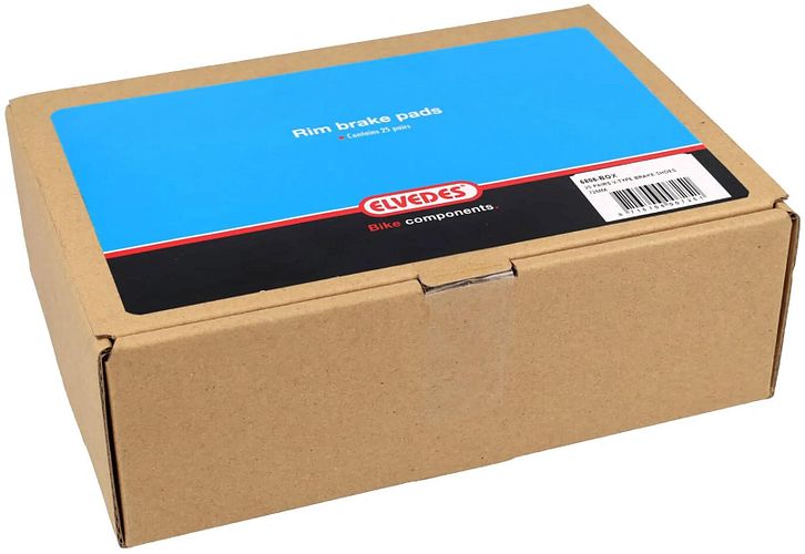 Elvedes Bremsschuh 6842 55 mm schwarz/silber