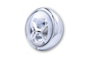 Vorschaubild HIGHSIDER pro 7 Zoll Scheinwerfer HD-Style Typ 8 LED Chrom Mit TFL, Kurvenlicht, E-Geprüft (1Stck)