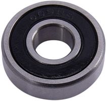 Union Kugellager 609 2RS 9x24x7 mm silber, schwarz