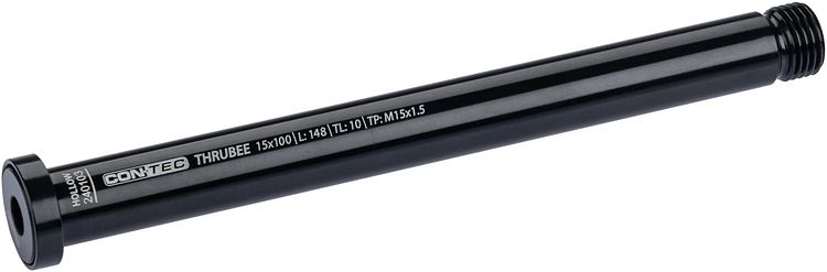 CONTEC Vorderradsteckachse Thrubee Front schwarz