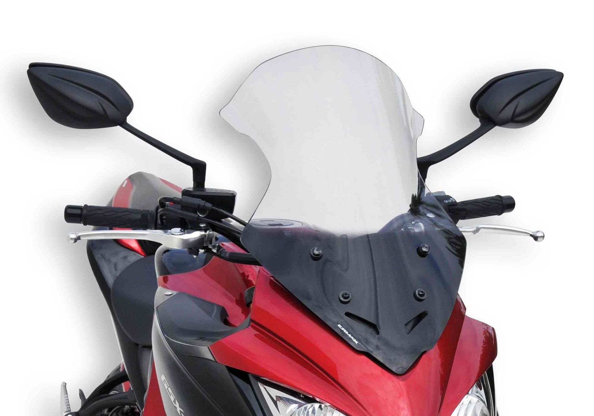 ERMAX Windschutzscheibe Acrylic durchsichtig Grau getönt für SUZUKI GSX-S 1000F