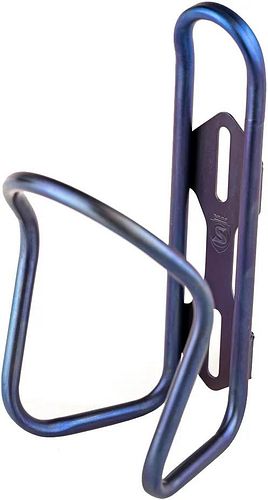 Silca Trinkflaschenhalter Anodized Titanium TI blau