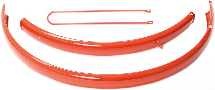 EXCELSIOR Schutzblech-Set 26 Zoll rot