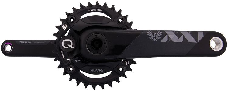 SRAM Kettenradgarnitur XX1 Eagle 32 Zähne Boost schwarz
