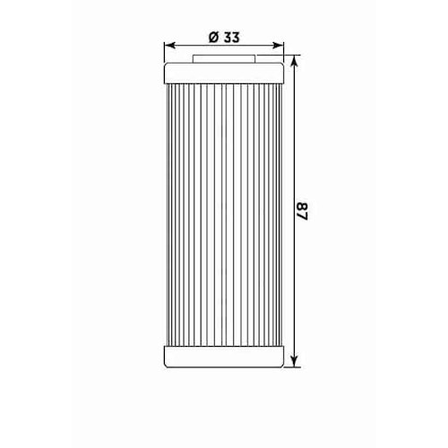 MIW Ölfilter KT8003 Papierfilter (OEM-Qualität)