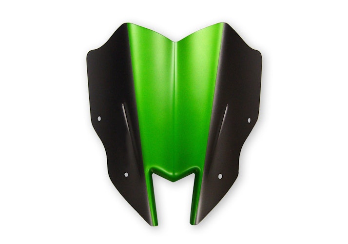 BODYSTYLE Sportsline Scheinwerferverkleidung ABS Kunststoff schwarz für KAWASAKI Z650 