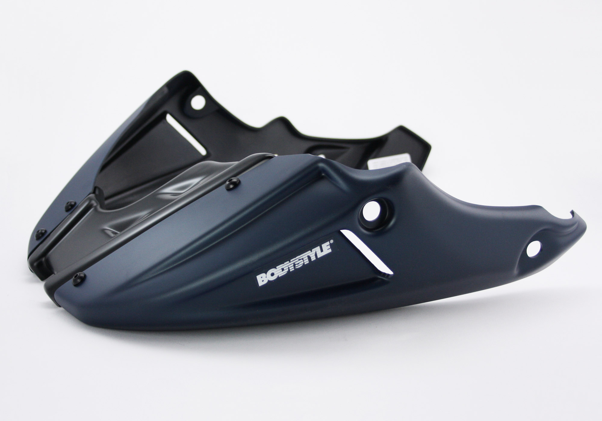 BODYSTYLE Sportsline Bugspoiler ABS Kunststoff blau für HONDA CB650R 