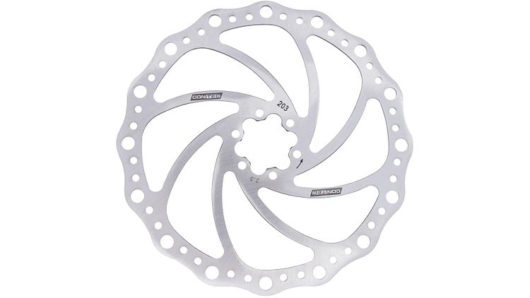 CONTEC Bremsscheibe CDR-ET 203 mm silber