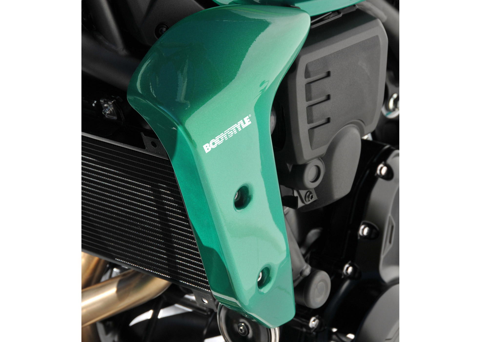 BODYSTYLE Sportsline Kühlerseitenverkleidung ABS Kunststoff unlackiert für KAWASAKI Z650 RS 