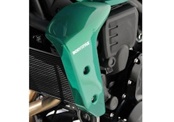 BODYSTYLE Sportsline Kühlerseitenverkleidung ABS Kunststoff schwarz/grau für KAWASAKI Z650 RS 