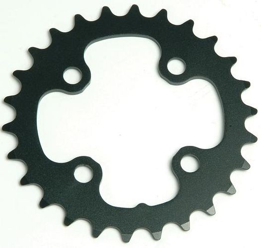 Truvativ Kettenblatt MTB / Trekking 24 Zähne schwarz