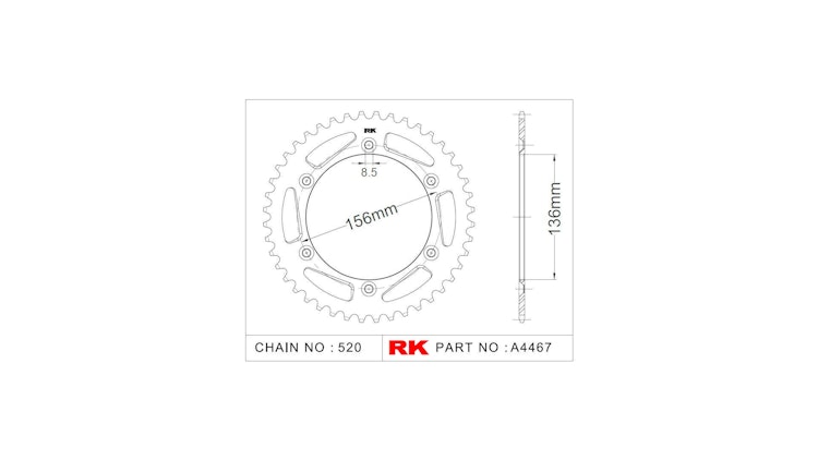 RK Kettenrad 4467