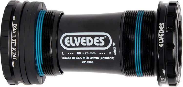 Elvedes Innenlager Thread Fit 68-73 mm schwarz