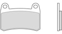 Vorschaubild Brembo Bremsbelag Typ SA, Sintermetall mit ABE, Bremsbelag "07GR83" Satz