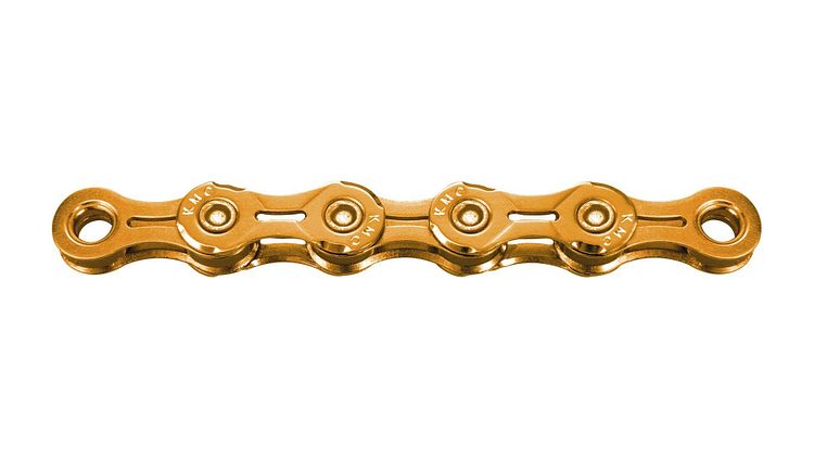 KMC Kette X11EL 11-fach 118 Glieder gold gewachst