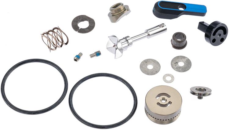 RockShox Upgrade-Kit SIDLuxe A2+ schwarz 3 Position, Umbau auf Hebel