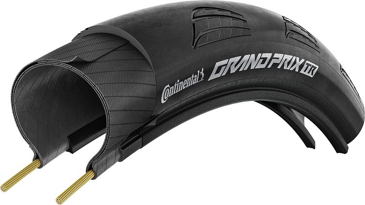 Continental Grand Prix TR Reifen 28 × 25C schwarz