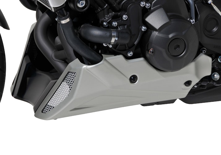 BODYSTYLE Sportsline Bugspoiler ABS Kunststoff gelb/schwarz/weiß für YAMAHA XSR900 