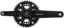 Vorschaubild Shimano Kettenradgarnitur FC-MT610-2 und 610-B2 170 mm schwarz