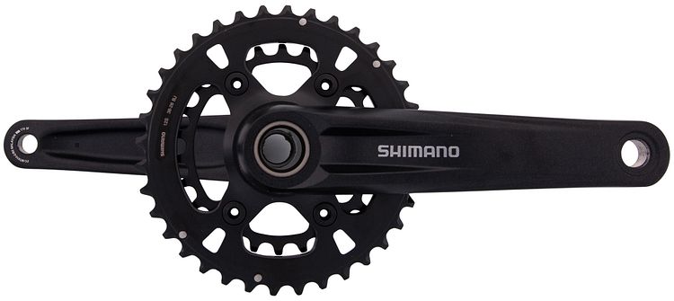 Shimano Kettenradgarnitur FC-MT610-2 und 610-B2 170 mm schwarz
