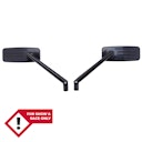 Vorschaubild HIGHSIDER pro Verkleidungsspiegel Action Schwarz (Paar)