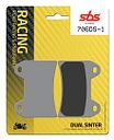 Vorschaubild SBS Bremsbelag 706DS-1 Road Racing Endurance (Giftiger Biss)