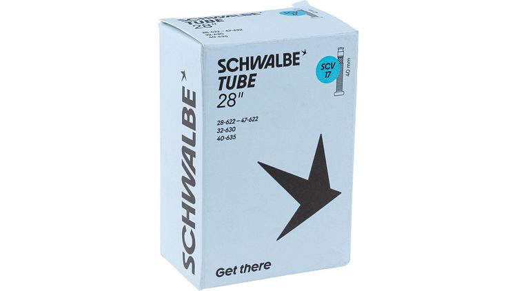 Schwalbe Schlauch Nr. 17 28 Zoll Clik Valve (SCV), 40 mm