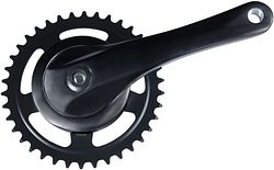 Pieper Kettenradgarnitur Rock 38 Zähne schwarz