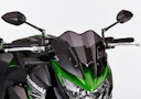 Vorschaubild ERMAX Naked-Bike-Scheibe Acrylic durchsichtig Schwarz getönt für KAWASAKI Z800; Z800e